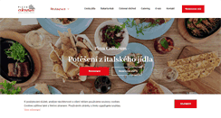 Desktop Screenshot of pizzacoloseum.cz